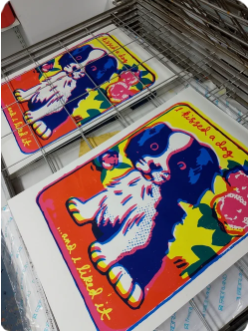 ATOM printing - Screen and Giclee Printing London